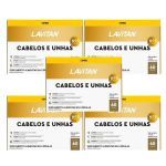 Kit 5X Lavitan Cabelos e Unhas - 60 C�psulas - Cimed