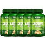 Kit 5X Lecitina de Soja 1000mg 60 C�psulas - Herbamed