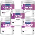 Kit 5X Leucine Instant�nea - 150g Sem Sabor - NewNutrition