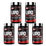 Kit 5X Lipo 6 Ultra Concentrado - 60 C�psulas - Nutrex