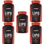 Kit 5X Lipo Abd�men - 60 C�psulas - New Millen
