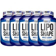 Kit 5X Lipo Shape - 100 C�psulas Softgels - ProFit