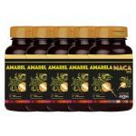 Kit 5X Maca Peruana - 60 C�psulas - Color Andina