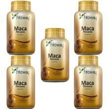 Kit 5X Maca Peruana - 60 C�psulas - Fitoway