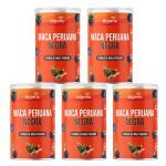 Kit 5X Maca Peruana Negra em P� - 150g - Bigens