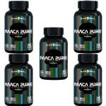 Kit 5X Maca Pure - 60 C�psulas - Black Skull