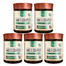Kit 5X Mag 5 Complex - 90 C�psulas - Nutrify