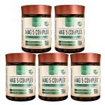 Kit 5X Mag 5 Complex - 90 C�psulas - Nutrify