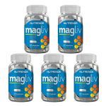 Kit 5X Magliv Vitaminas 740mg - 60 C�psulas - Nutrends