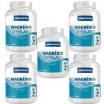 Kit 5X Magn�sio Dimalato - 120 C�psulas - NewNutrition