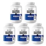Kit 5X Magn�sio Dimalato - 60 C�psulas - NewNutrition