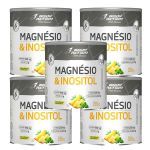 Kit 5X Magnesio & Inositol - 210g Abacaxi Com Hortel� - Body Action