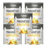 Kit 5X Magnesio & Inositol - 210g Maracuj� - Body Action