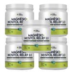 Kit 5X Magnesio + Inositol Relief 3.0 - 350g Capim Lim�o, Hortela e Erva Doce - True Source