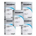 Kit 5X Magn�sio Taurato - 60 C�psulas - Katigu�