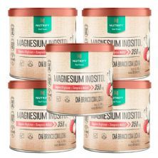 Kit 5X Magnesium Inositol - 300g Ch� Branco com Lichia - Nutrify