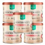 Kit 5X Magnesium Inositol - 300g Ch� Branco com Lichia - Nutrify