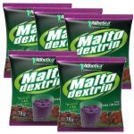 Kit 5X Maltodextrin - 1000g Guaran� c/ A�a� - Atlhetica Nutrition