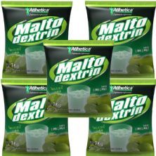 Kit 5X Maltodextrin - 1000g Lima-Lim�o - Atlhetica Nutrition