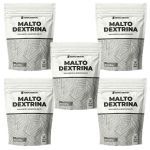 Kit 5X Maltodextrina - 1000g Refil Natural - NewNutrition