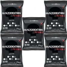 Kit 5X Maltodextrina Turbo - 1000g Refil Lim�o - BlackSkull