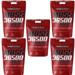 Kit 5X Mass 36500 Gainers - 3000g Chocolate - Furious Nutrition