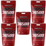 Kit 5X Mass 36500 Gainers - 3000g Morango - Furious Nutrition