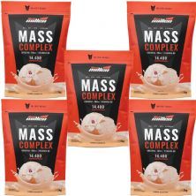 Kit 5X Mass Complex - 3000g Refil Baunilha - New Millen