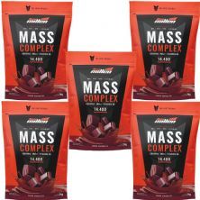 Kit 5X Mass Complex - 3000g Refil Chocolate - New Millen