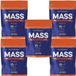 Kit 5X Mass Hypercaloric - 1000g Refil Morango -  Nutrends