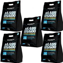 Kit 5X Mass Premium 25500 - 3.000g Creme de Baunilha - Body Nutry
