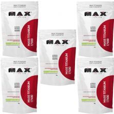 Kit 5X Mass Titanium 17500 - 3000g Refil Torta de Lim�o - Max Titanium