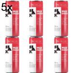 Kit 5X Max Energy - 6 Latas 269ml Framboesa - Max Titanium