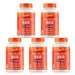 Kit 5X Max Inforce Hair - 30 C�psulas - Bigens