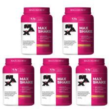 Kit 5X Max Shake - 400g Vitaminas de Frutas - Max Titanium