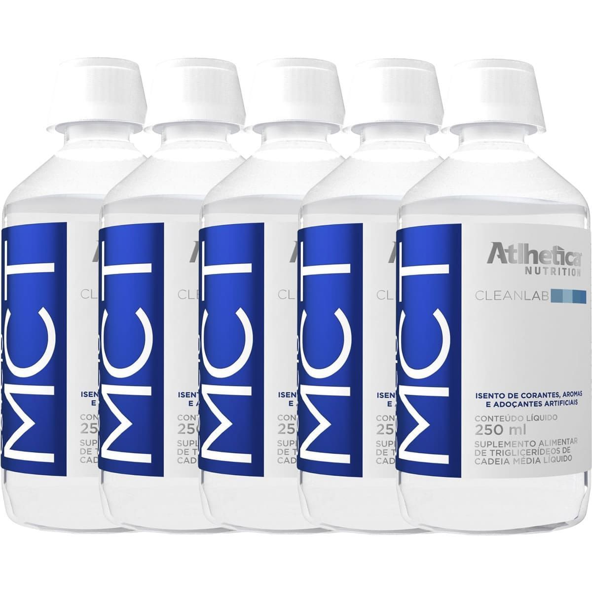 Kit 5X MCT C8+C10- 250ml - Atlhetica Nutrition