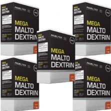 Kit 5X Mega Maltodextrin - 1 Kg Laranja - Probi�tica