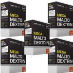 Kit 5X Mega Maltodextrin - 1 Kg Laranja - Probi�tica