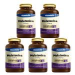 Kit 5X Melatonina 210mcg - 120 C�psulas - VitaminLife