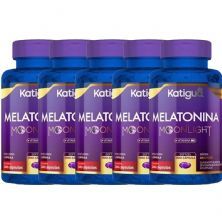 Kit 5X Melatonina 210mcg - 240 C�psulas - Katigu�