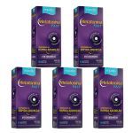 Kit 5X Melatonina Fast -  120 Comprimidos Sublinguais - Equaliv