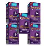Kit 5X Melatonina Fast Gotas - 30ml Menta - Equaliv