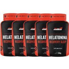 Kit 5X Melatonina Recovery  Sleep - 200 C�psulas - New Millen