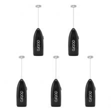 Kit 5X Mixer Misturador de Bebidas - Preto - Dobro