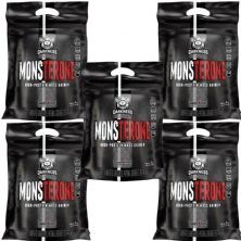 Kit 5X Monsterone Darkness - 3000g Refil Morango - IntegralM�dica
