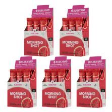 Kit 5X Morning Shot - 14 Sach�s 6g Melancia - Sublyme