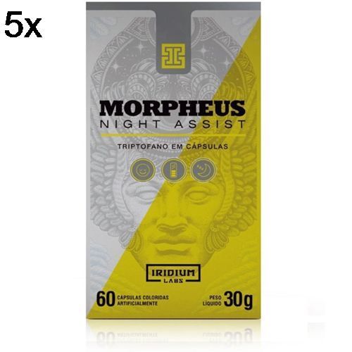 Kit 5X Morpheus Night Assist - 60 C�psulas - Iridium