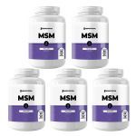 Kit 5X Msm - 750mg 60 C�psulas - NewNutrition