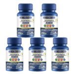 Kit 5X Multi Polivitaminico Homem - 60 C�psulas - Catarinense Nutri��o