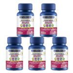 Kit 5X Multi Polivitaminico Mulher - 60 C�psulas - Catarinense Nutri��o